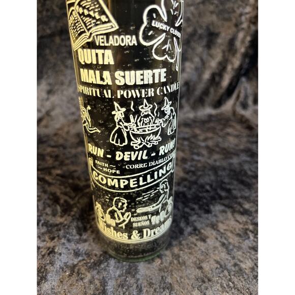 Black Jinx Removing 7-Day Spiritual Candle - Picture 3 of 3